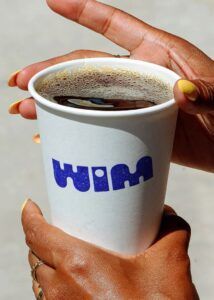 Hanna Karraby and James Paris’ identity for Wim is a refreshing typographic take on cafe branding